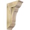 Ekena Millwork Olympic Traditional Rough Sawn Bracket w/ Offset Brace, Douglas Fir, 8"W x 18"D x 30"H BKT0806X18X30OLY01RDF - alternate 1